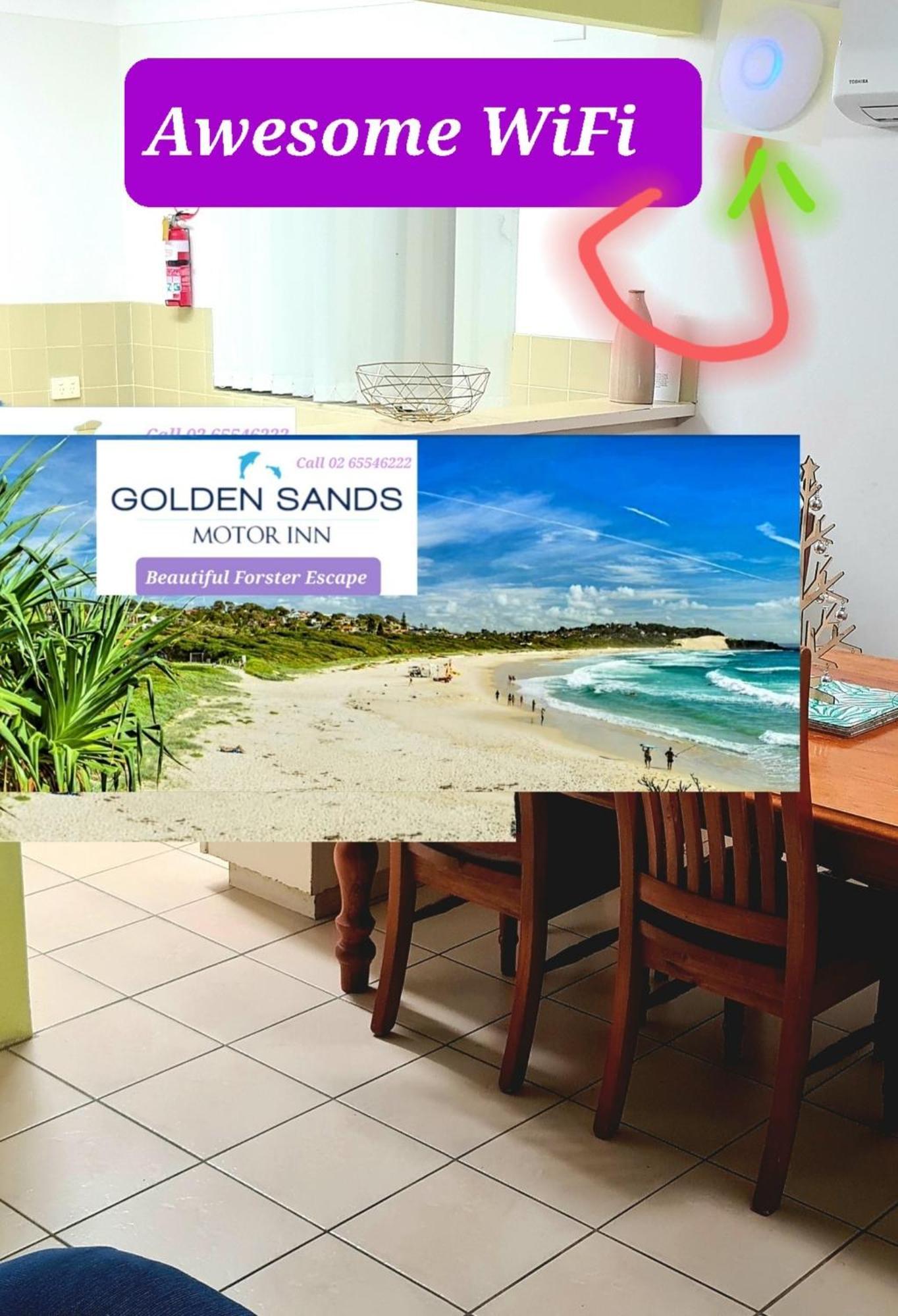 Golden Sands Motor Inn Forster Exterior photo